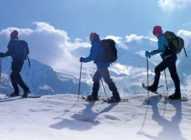 Schneeschuhwanderung in Chamrousse 